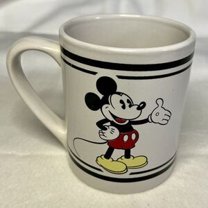 Vintage Mickey Mouse Disney Coffee Tea Mickey and Co Gibson Porcelain Mug Cup